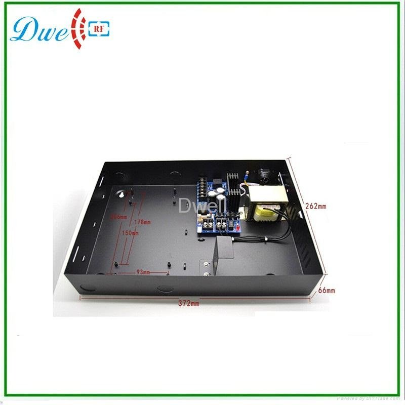 220V 12V 5A metal power supply box with UPS positiion for access controller 3