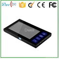 7 inch wired video door phone supports id keypad and remote control  3