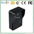 7 inch wired video door phone supports id keypad and remote control  6