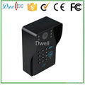 7 inch wired video door phone supports id keypad and remote control 