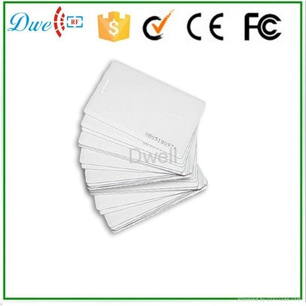 125khz 1.8MM thick clamshell  access control card  5