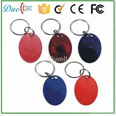 Special design passive  ABS keychain for access control system