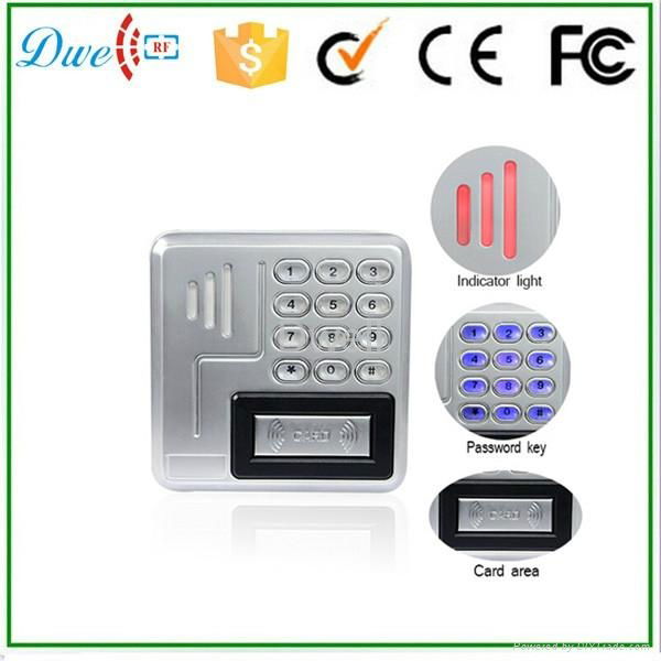 9 to 24V Metal  keypad access control rfid reader waterproof IP68 4