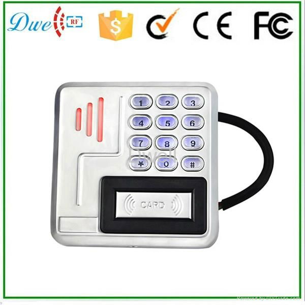 9 to 24V Metal  keypad access control rfid reader waterproof IP68 3