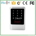 125khz em id waterproof touch keypad rfid reader wiegand 26/wiegand 34 2