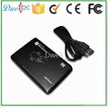 USB Desktop reader card issuing device no need driver small case  3