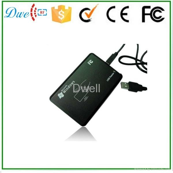 USB Desktop reader card issuing device no need driver small case  1