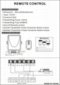 433mhz Door access control  remote control RM02 2