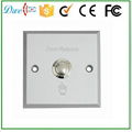 Aluminum alloy Push button switch,exit