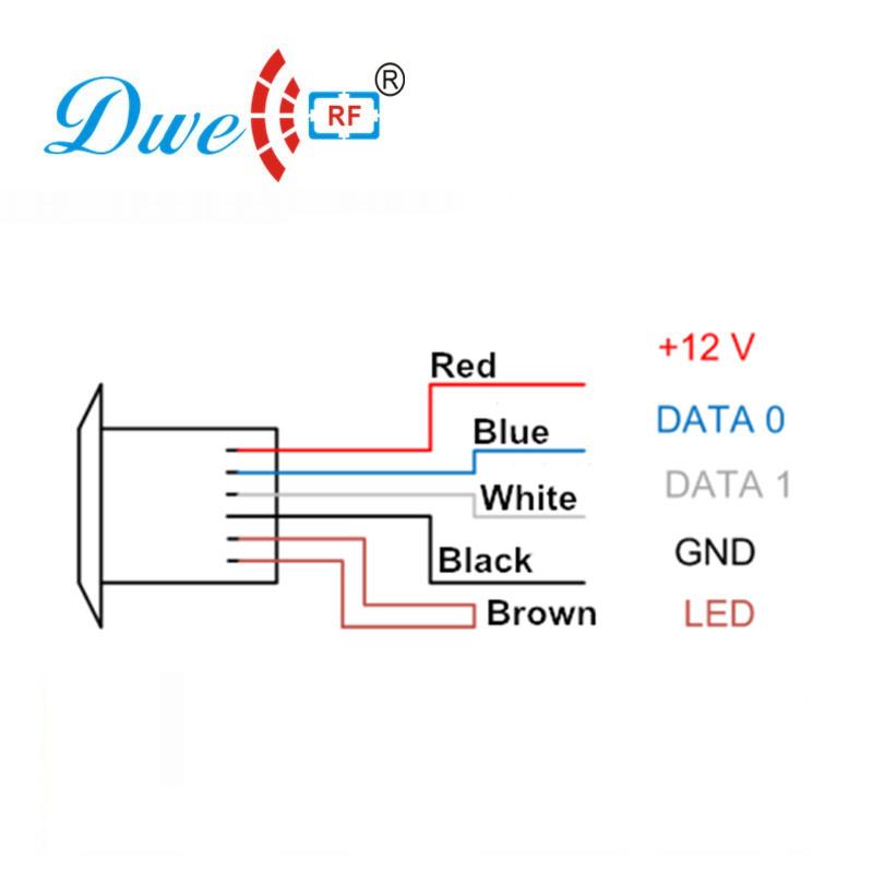 125khz  EM Marine mini rifd reader waterproof  5