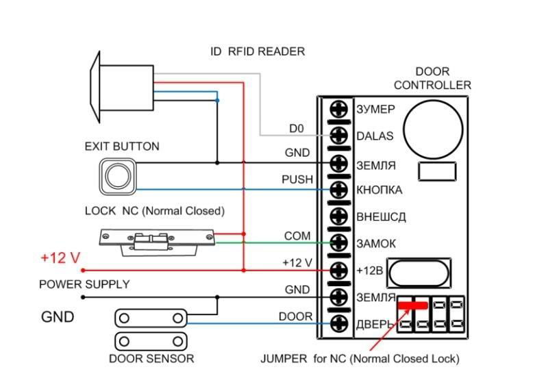 single door wiegand 26 standalone access controller 4