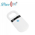 rf ear tag reader mini fdx-b display rfid 134.2khz pet/animal id reader scanner 