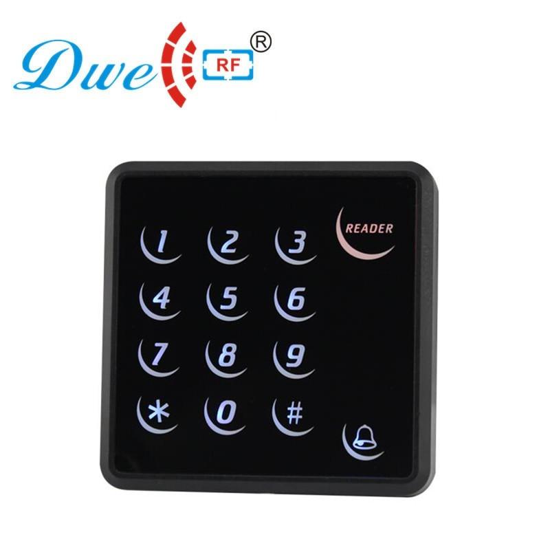 125khz 13.56mhz proximity access control touch screen keypad reader wiegand  1