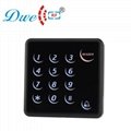 125khz 13.56mhz proximity access control touch screen keypad reader wiegand 