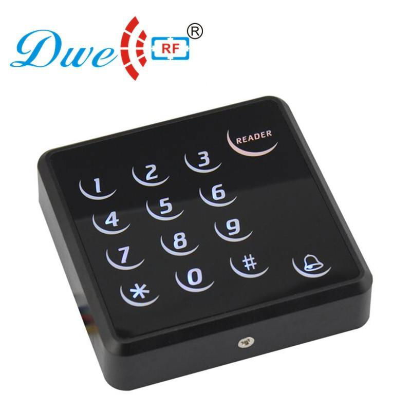 125khz 13.56mhz proximity access control touch screen keypad reader wiegand  2