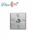  Stainless steel push button switch with blue led light 