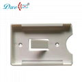 access card holder with sticker for
