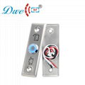 Stainless steel access control exit button with  led light