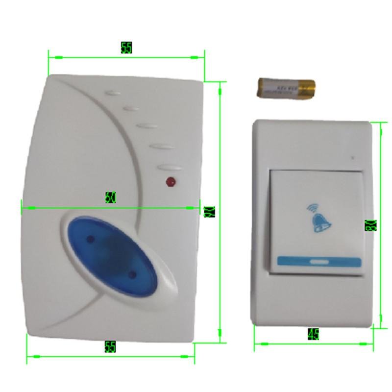 315mhz wireless remote door bell chime for home 2