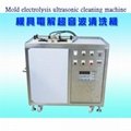 Mold electrolysis ultrasonic cleaning