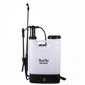 16L Agricultural Backpack Pressure Sprayer Use Electric Battery and Hand 