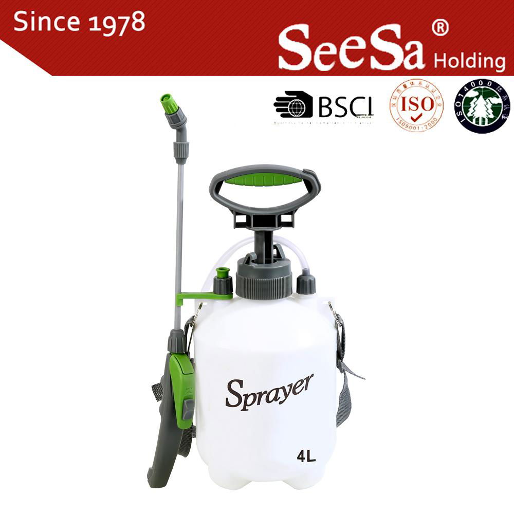 4L/5L/7L/8L Garden Hand Backpack Manual Power Shoulder Pressure Pump Sprayer 3