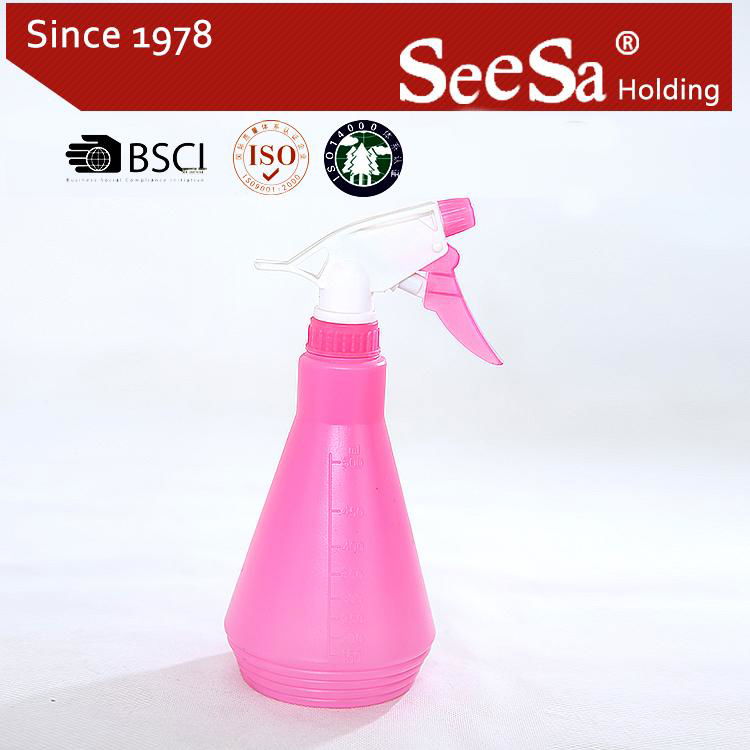 500ml Household Hand Pressure Water Trigger Sprayer Bottle 4
