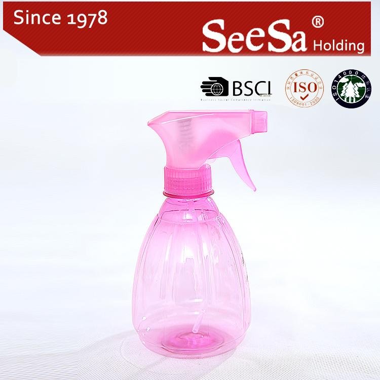330ml Household Hand Pressure Water Trigger Sprayer Bottle 4