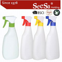 500ml Household Hand Pressure Water Trigger Sprayer Bottle    