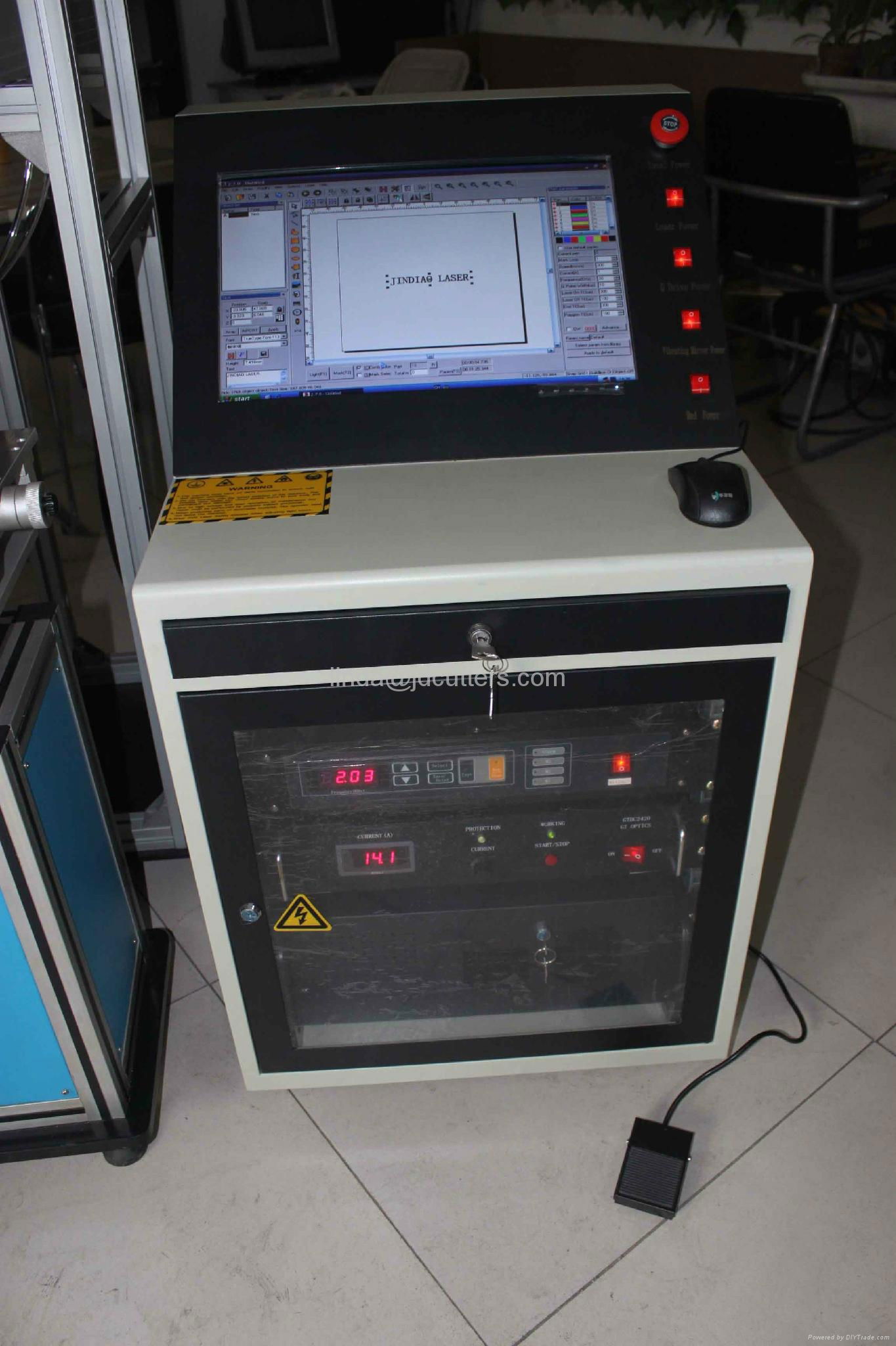 JD1625 Metal and nometal laser marking machine price 3