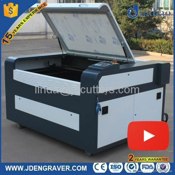 China Acrylic wood mdf plexiglass plastic CO2 CNC laser cutting machine price 90120 JD