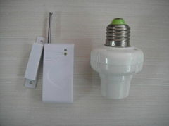 wireless magnetic sensor control lamp holder