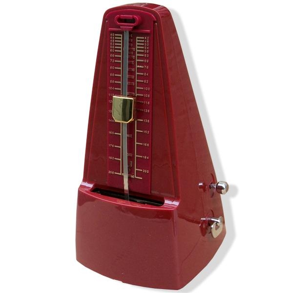 Mechanical Metronome(red) FM10 FM10 FY (China Manufacturer) Musical Instrument