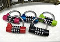 4 Numbers Gym combination padlock 4 Numbers Combination Padlock 5