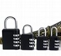 High Quality Resettable Luggage Combination padlock