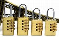 High Quality Resettable Brass Combination Lock,Combination  Padlock 1