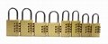 High Quality Resettable Brass Combination Lock,Combination  Padlock