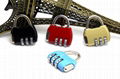 3digits Resettable Mini Combination Lock Luggage Lock
