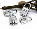 High Quality 3 Size Combination Button Padlock 3