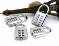 High Quality 3 Size Combination Button Padlock