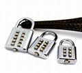 High Quality 3 Size Combination Button Padlock 2