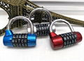 Top Security 5 Letters Gym Combination Padlock 5 Letters Combination Padlock