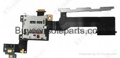 Replacement Part for HTC One M9 SD Card Reader Contact with Flex Cable Ribbon
