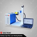 20w Desktop Fiber Laser Marking Machine Price For Metal, Plastic,Gold Engrave 3