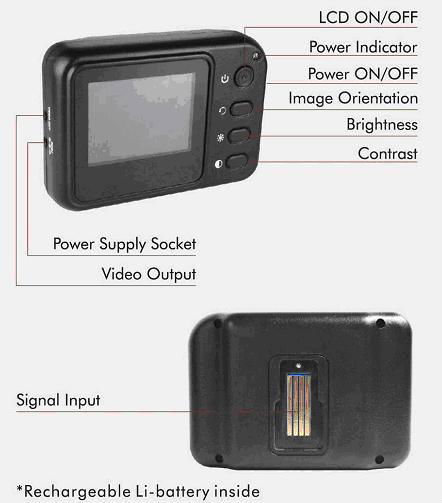 Wireless Inspection Camera with LCD Monitor  3