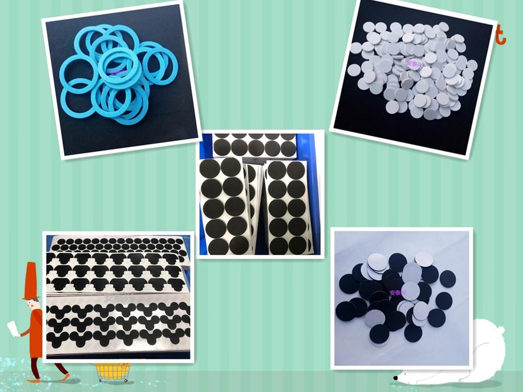 傢具防滑泡棉墊片 防滑防震海綿墊片 黑色網格EVA泡棉膠墊分 3