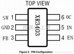  XR3403替代FP6291同步升压转换器