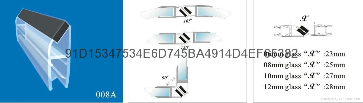 magnetic seal for shower door 3