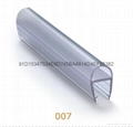 PVC Bubble seal for shower glass door