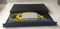 1U Black Sliding Patch Panel 3